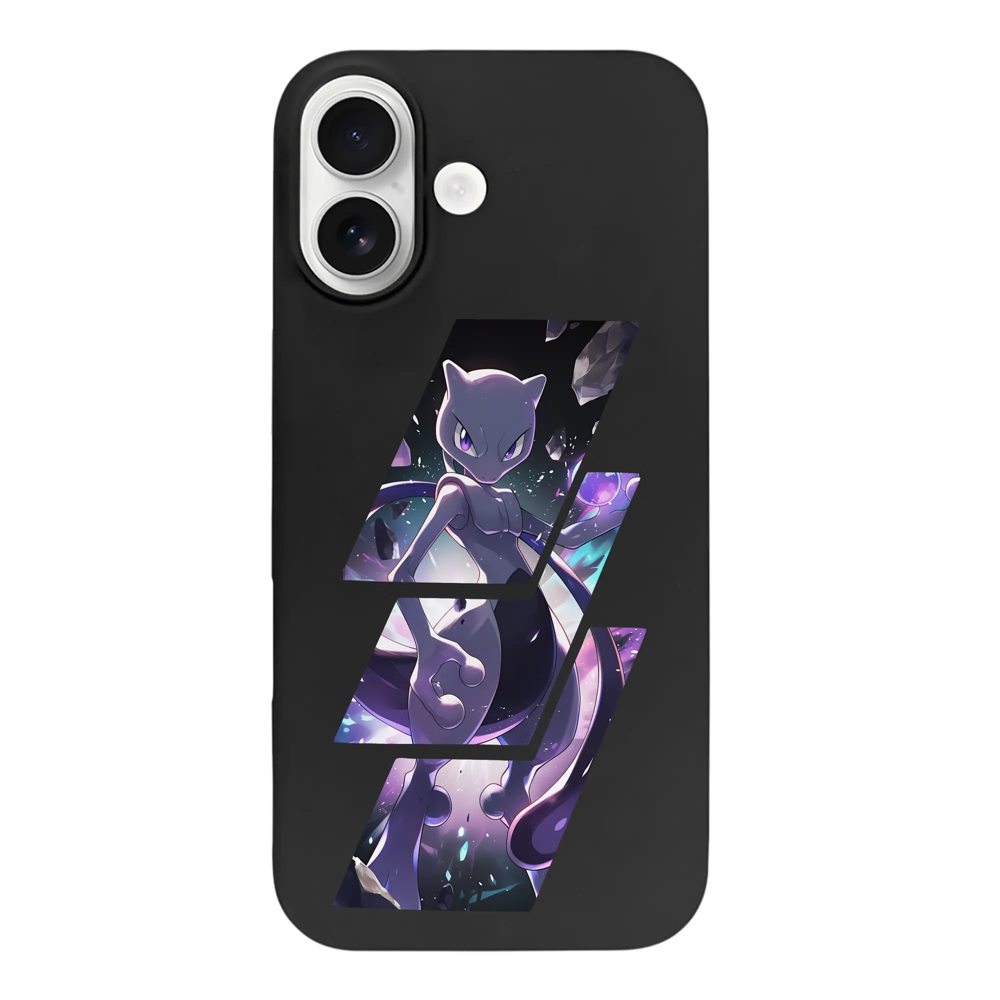 ポケモン グッズ,ミュウツー - iPhone 17 シリーズ シリコンケース 薄型 耐衝撃 指紋防止 ソフトタッチカバー 精密フィット 傷防止 保護ケース iPhone 17/17 Air/17 Pro/17 Pro Max 対応